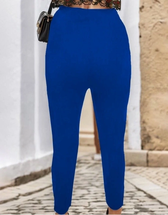 Kadın çima Detay Ithal Krep Pantolon