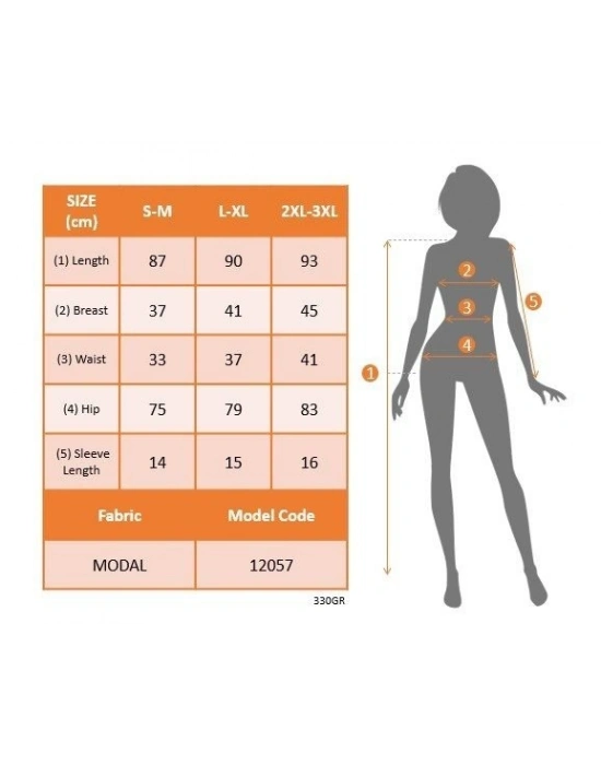 Kadın Kısa Kollu V Yakalı Kısa Modal Elbise