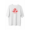 19 Mayıs Unisex Baskılı T-shirt - Beyaz