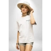 30 Ağustos Unisex Baskılı T-shirt - Beyaz