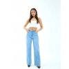 7044 KOT PANTOLON-MAVİ