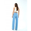 7044 KOT PANTOLON-MAVİ