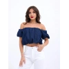 7341 CROP-MAVİ