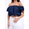 7341 CROP-MAVİ