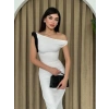 Jovani Omuz Detaylı Elbise