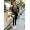Kadın Uzun Kollukrep üçlü Takım