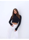 42231 TRİKO BALIKÇI KAZAK-SİYAH