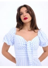 5948 ELBİSE-LOS ANGELES ÇİZGİLİ