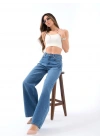 7418 KOT PANTOLON-MAVİ