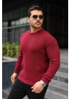 Erkek Bisiklet Yaka Örme Kazak