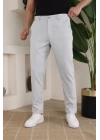 Erkek Casual Slim Fit Cord Desenli Kumaş Pantolon