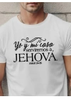 Erkek Jehova Baskılı Süprem T-shirt