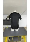 Erkek Kısa Kollu Bisiklet Yaka Burgu Tişört