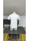 Erkek Kısa Kollu Bisiklet Yaka Burgu Tişört