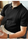 Erkek Kısa Kollu Polo Yakalı Triko Tshirt