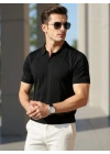Erkek Kısa Kollu Polo Yakalı Triko Tshirt