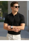 Erkek Kısa Kollu Polo Yakalı Triko Tshirt