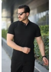 Erkek Kısa Kollu Yakalı Tişört