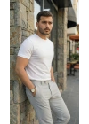 Erkek Slim Fit Dilli Kumaş Pantolon