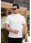 Erkek Yarım Balıkçı Yaka Kısa Kollu T-shirt