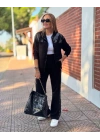 Kadın Iki Iplik Kumaş Pul Ve Fermuar Detaylı Ikili Takım