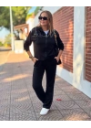 Kadın Iki Iplik Kumaş Pul Ve Fermuar Detaylı Ikili Takım