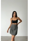 KAŞE KISA ETEK - Siyah