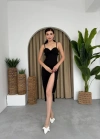 Papalia Sırt Detaylı Elbise