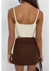 V Yaka Crop Bluz