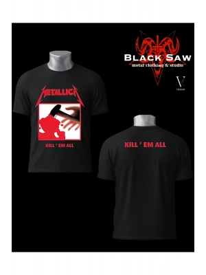 Metallica Kill em All Thrash Metal Tshirt