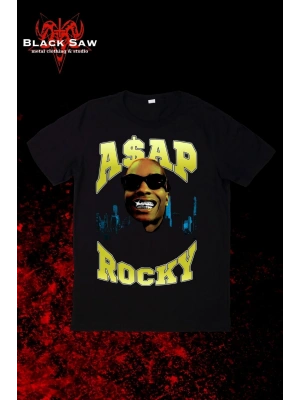 ASAP ROCKY Desenli Tshirt