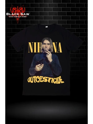 Nirvana Kurt Cobain Grunge Tshirt