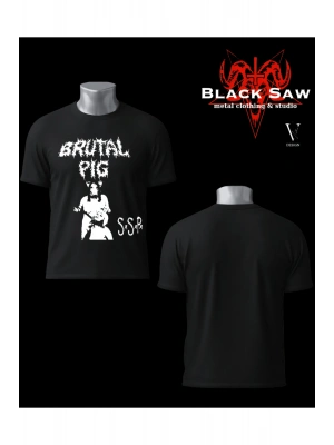 Brutal Pig Slam Death Metal Tshirt