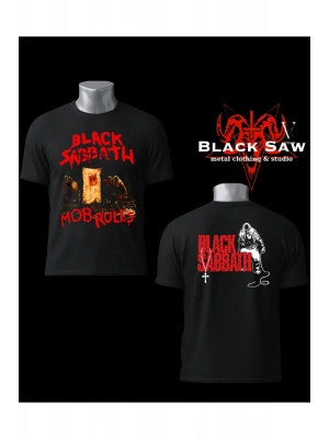 Black Sabbath MOB Rules Heavy Metal Tshirt