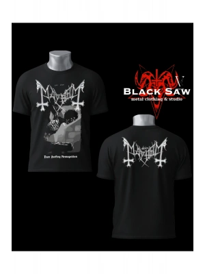 Mayhem Pure F*ckin Armageddon Black Metal Tshirt