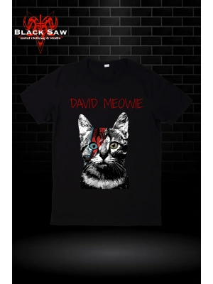 David Bowie Meowie Tshirt