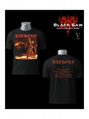 Bathory Hammerheart Black Metal Tshirt