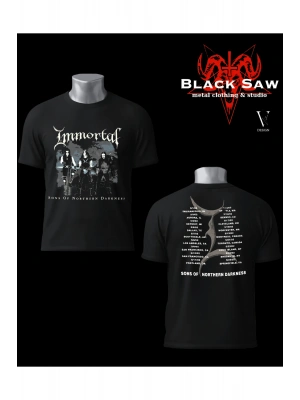 Immortal Black Metal Tshirt