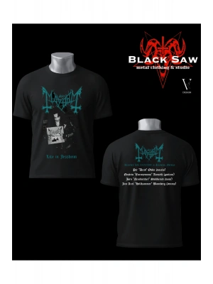 Mayhem Black Metal Live in Jessheim Tshirt