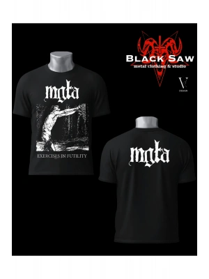 Mgla Exercises In Futility Black Metal Tshirt