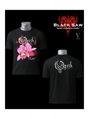 Opeth Orchid Progressive Metal Doom Metal  Grup Tshirt