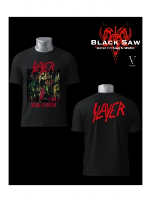 Slayer Reign Of Blood Thrash Metal Grup Tshirti
