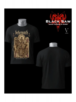 Behemoth Christians To The Lions Black Metal Tshirt
