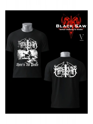 Marduk Heres No Peace Black Metal Grup Tshirt