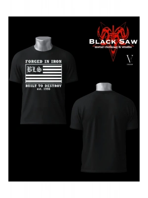 Black Label Society Forged Metal Tshirt