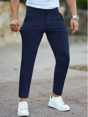 Erkek Cepli Slimfit Atlas Pantolon