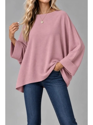Oversize Yarasa Kol Bluz