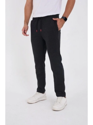 Unisex Üç İplik Basic Eşofman Pantolon - Antrasit