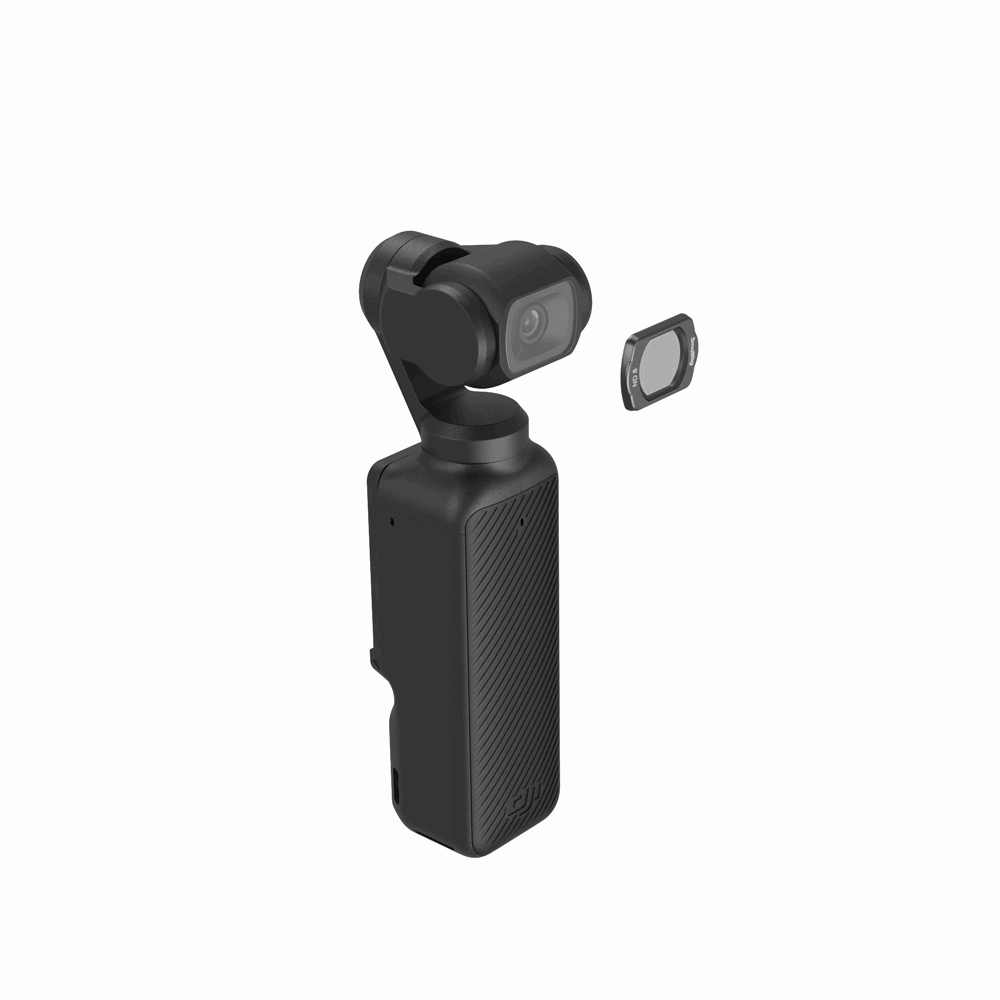 SmallRig 4774 DJI Osmo Pocket 3  için  ND8 /  ND64 / ND256 / Ekran Koruyucu Filtre Seti