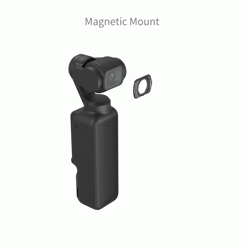 SmallRig 5122 DJI Osmo Pocket 3 için 1/4 Siyah Difüzyon & ND16 & CPL / 1/4 Siyah Difüzyon ve VND 2-5 /  6 Noktalı Yıldız  /  Ekran Koruyucu Çok İşlevli Filtre Kiti